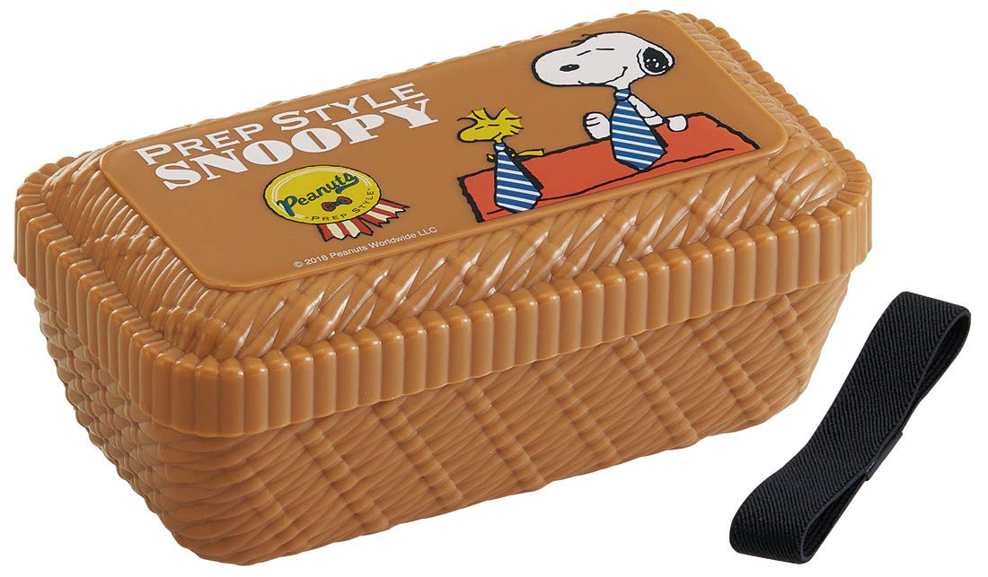 Amazon.co.jp: Skater LLN6-A Peanuts Lunch Box, Snoopy Preppy Style